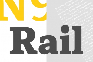 Rail Font Download