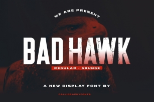 Bad Hawk Font Download