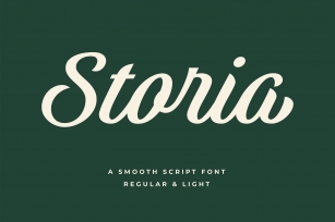 Storia Script Font Download