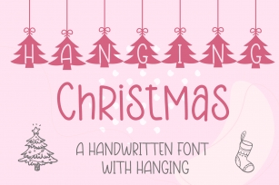 Hanging Christmas Font Download