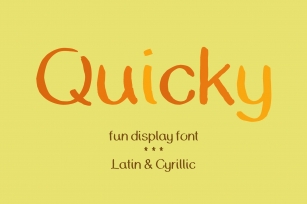 Quicky Font Download