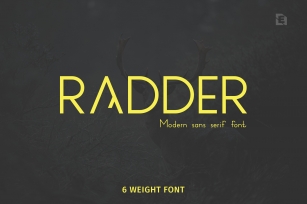 Radder Font Download