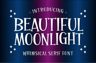 Beautiful Moonlight Font Download