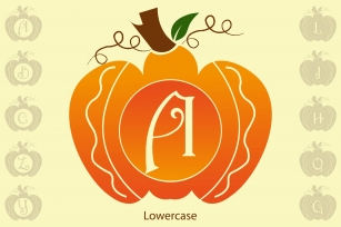 Pumpkin Waluh Monogram Font Download