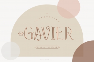 Gavier Font Download