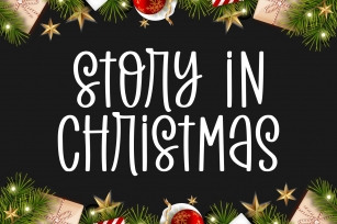 Story in Christmas Font Download