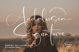Andalusia Signature Font Download