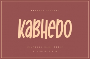 Kabhedo Font Download