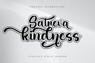 Satreva Kindness Font Download