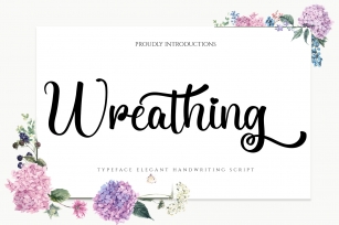 Wreathing Font Download