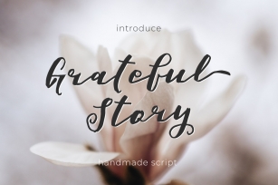 Grateful Story Font Download