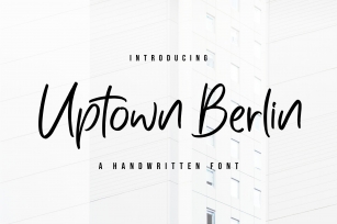 Uptown Berlin Font Download