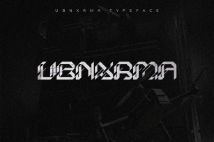 UBNXRMA FONT BY NXRMALIST Font Download