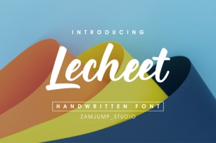 Lecheet Font Download