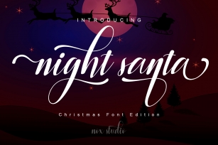 Night Santa Font Download
