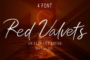 Red Valvets Font Download
