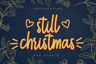 Still Christmas Font Download