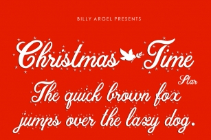 Christmas Tim Star Pers Use Font Download