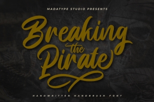 Breaking Pirate Font Download