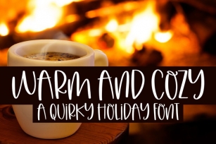 Warm And Cozy Font Download