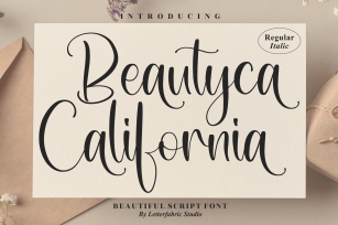 Beautyca California Font Download