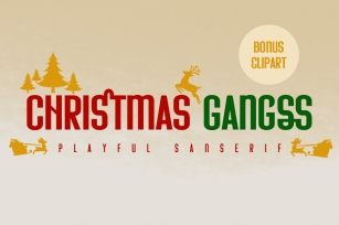 Christmas Gangss Font Download