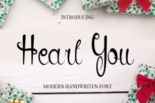 Heart You Font Download