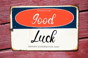 Good Luck Font Download