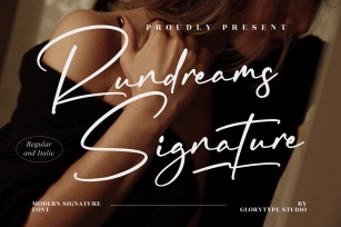 Rundreams Signature Font Download