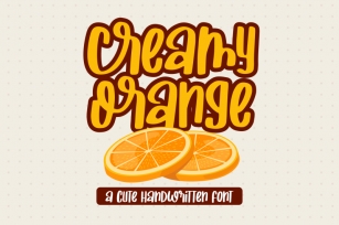 Creamy Orange Font Download