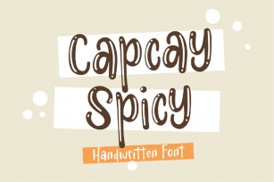 Capcay Spicy Font Download