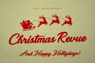CHRISTMASREVUEPERSONALUSE Font Download