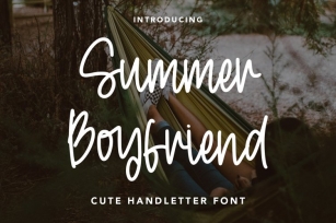 Summer Boyfriend Font Download