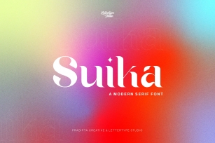 Suika a Modern Vintage Font Download