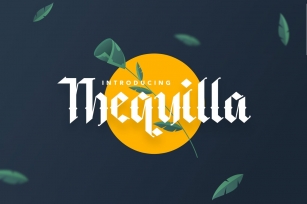 Thequilla Blackletter Font Download
