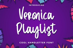 Veronica Playlist Font Download