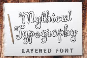 Mythical Typography Font Download