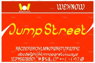 Jump Street font Font Download