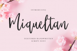 Miqueltan Brush Calligraphy Font Download