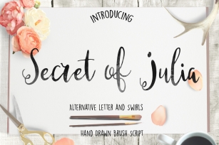 Secret of Julia Font Download