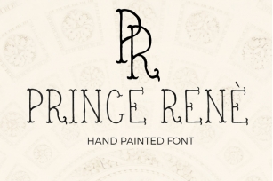 Prince Rene Monogram Serif Font Font Download
