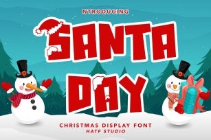 Santa Day Font Download