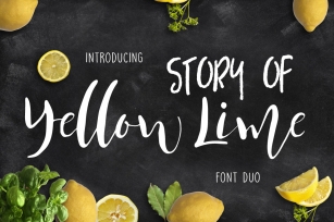 Story of Yellow Lime Font Download