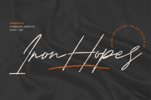 Iron Hopes Font Download