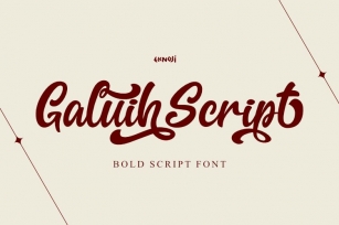 Galuih Script Font Download