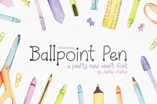 Ballpoint Pen Font Download