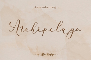 Archipelago Christmas Script Font Download