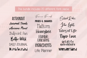 The Craft Addicts Bundle Font Download