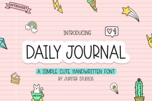 Daily Journal Font Download