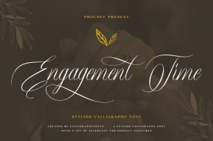 Engagement Time Font Download